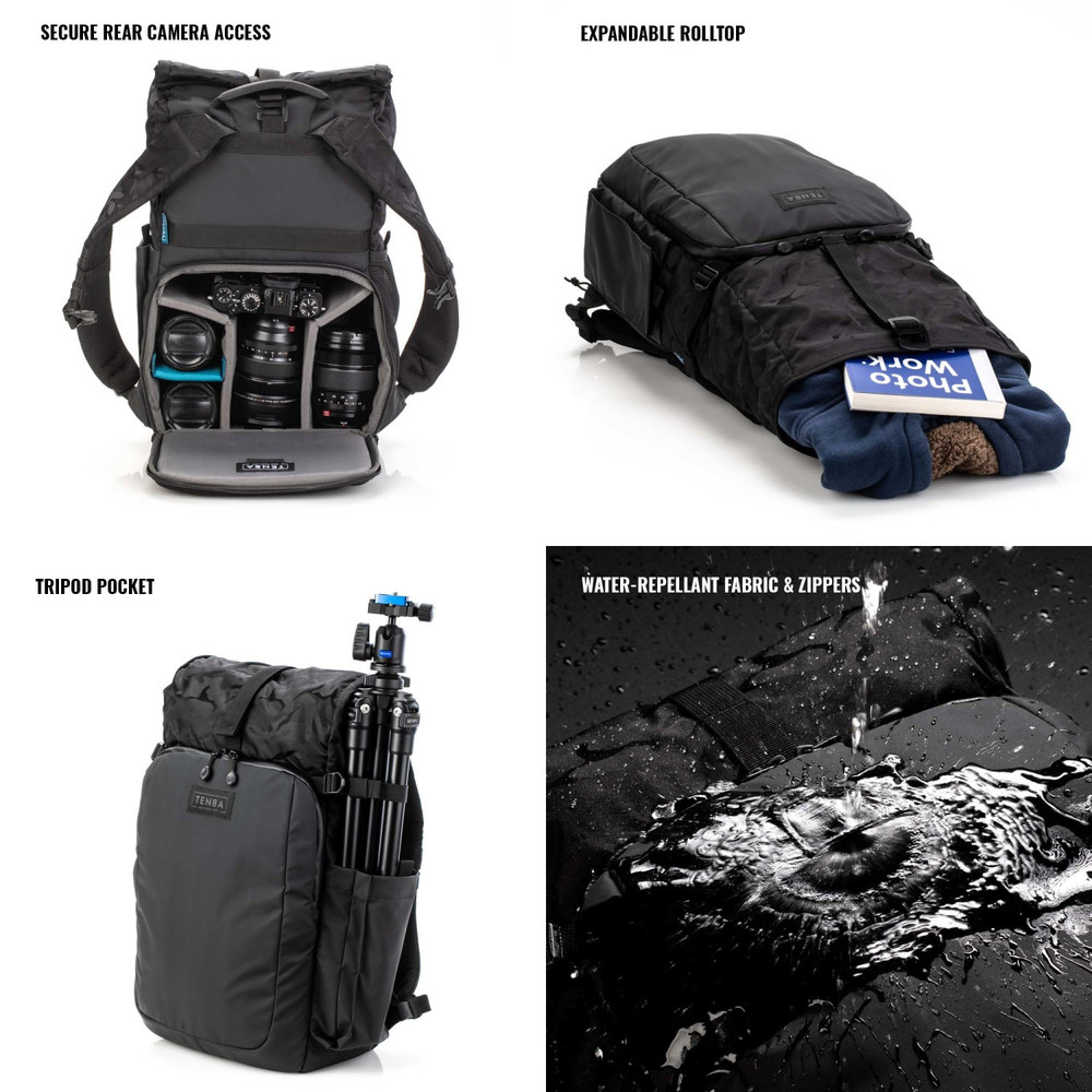 Tenba Fulton v2 14L All Weather Backpack - Crni - 11